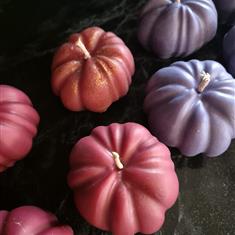 Pumpkin Candles set of 3